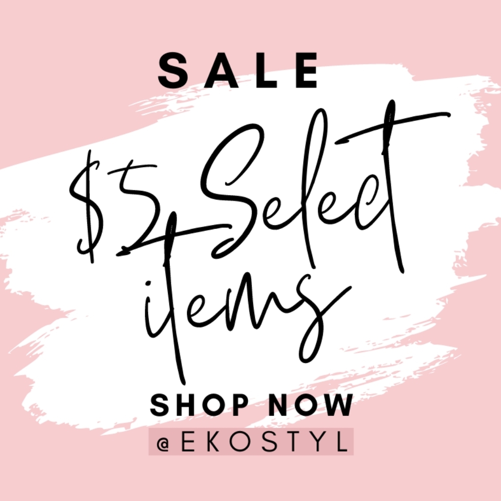 Summer Sale - $5 on select items